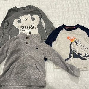 Carters 24 month long sleeve shirt bundle
